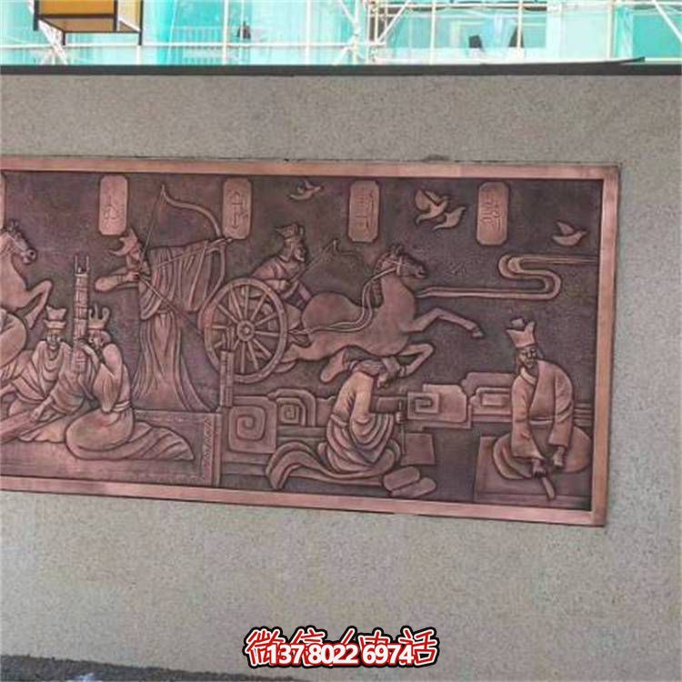 全方位視覺藝術裝飾——室內(nèi)外雕塑、浮雕、壁畫、銅雕的完美結(jié)合