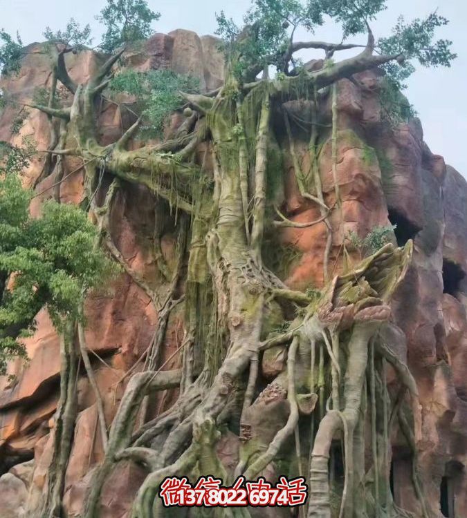 純天然石雕假山雕塑，為公園添彩添靈