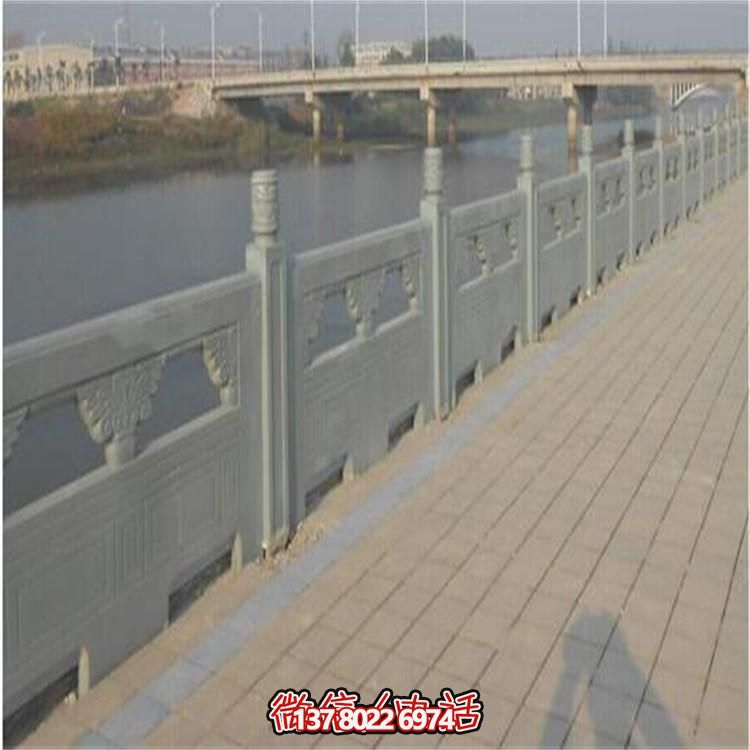 精美青石雕刻欄板，提升景區(qū)、寺廟、湖邊裝飾效果