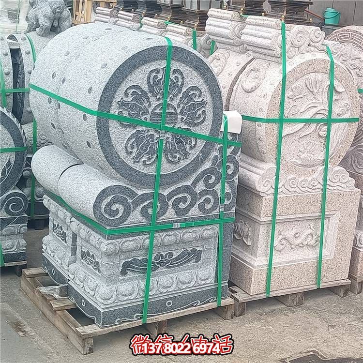 新中式石門墩抱鼓，韻味獨特
