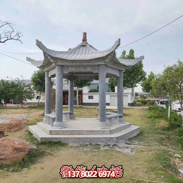 舒適涼亭休息座椅，最適合鄉(xiāng)村戶外休閑