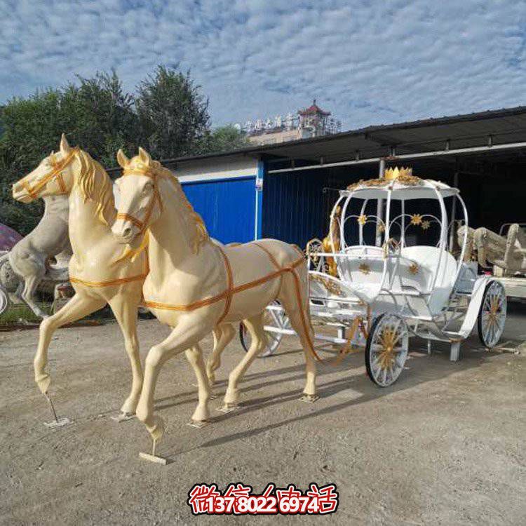 玻璃鋼仿真動物馬車，讓您的公園和游樂場更具吸引力