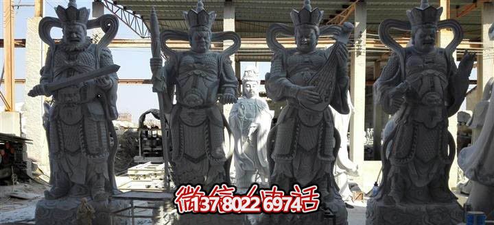 古樸雅致的大理石雕塑，見(jiàn)證古老神佛四大天王的傳承