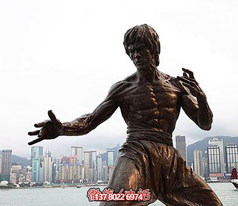李小龍銅雕雕塑，緬懷經(jīng)典電影明星