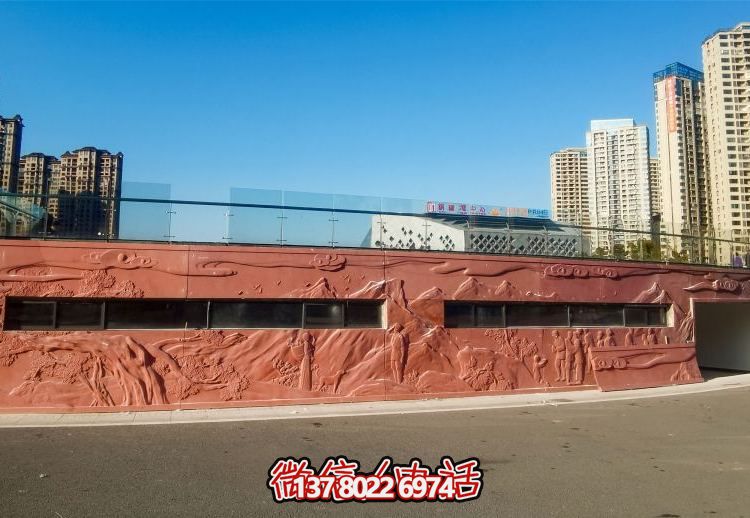 絢麗藝術(shù)空間，創(chuàng)意戶外浮雕銅雕影壁壁畫雕塑