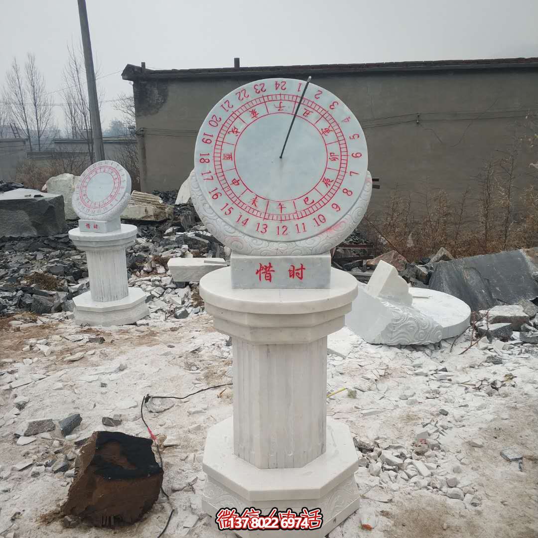 石質(zhì)日晷雕塑，讓景區(qū)更加創(chuàng)意美觀！