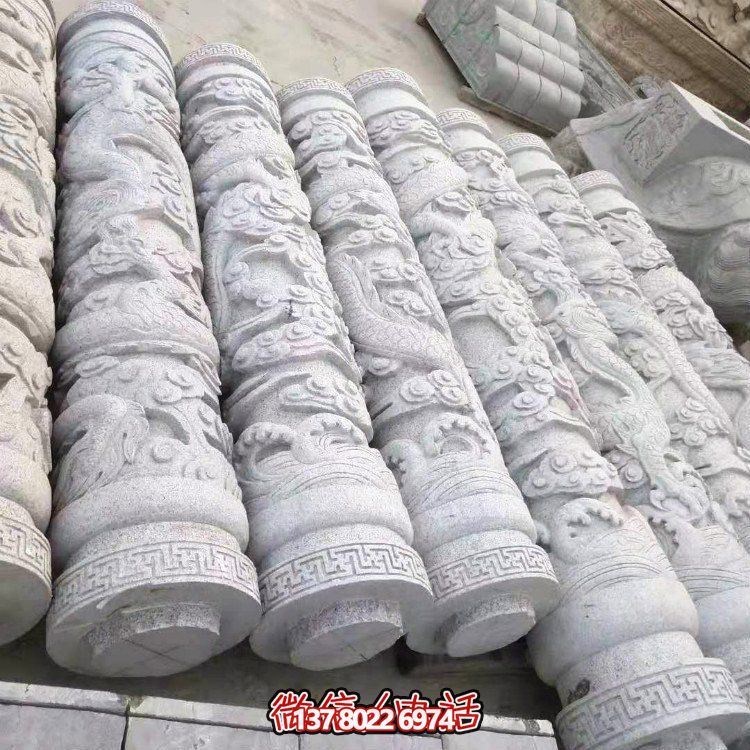 精美結(jié)合雕塑，把浮雕、大理石、石雕、石柱帶入戶(hù)外空間