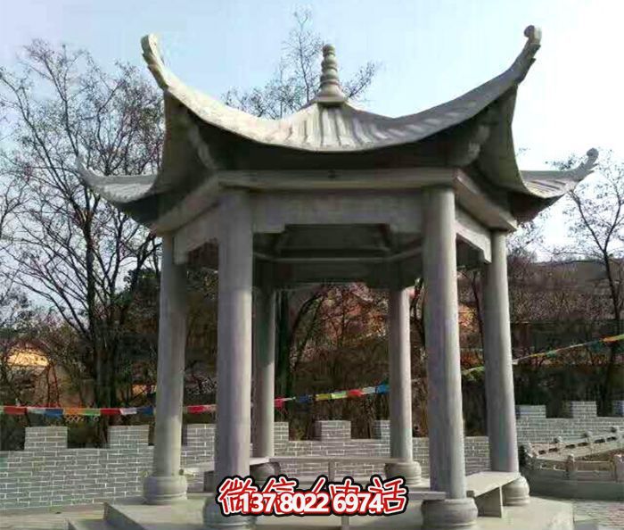 古建風格休息涼亭石雕景區(qū)觀景臺 古建風格休息涼亭石雕景區(qū)觀景臺