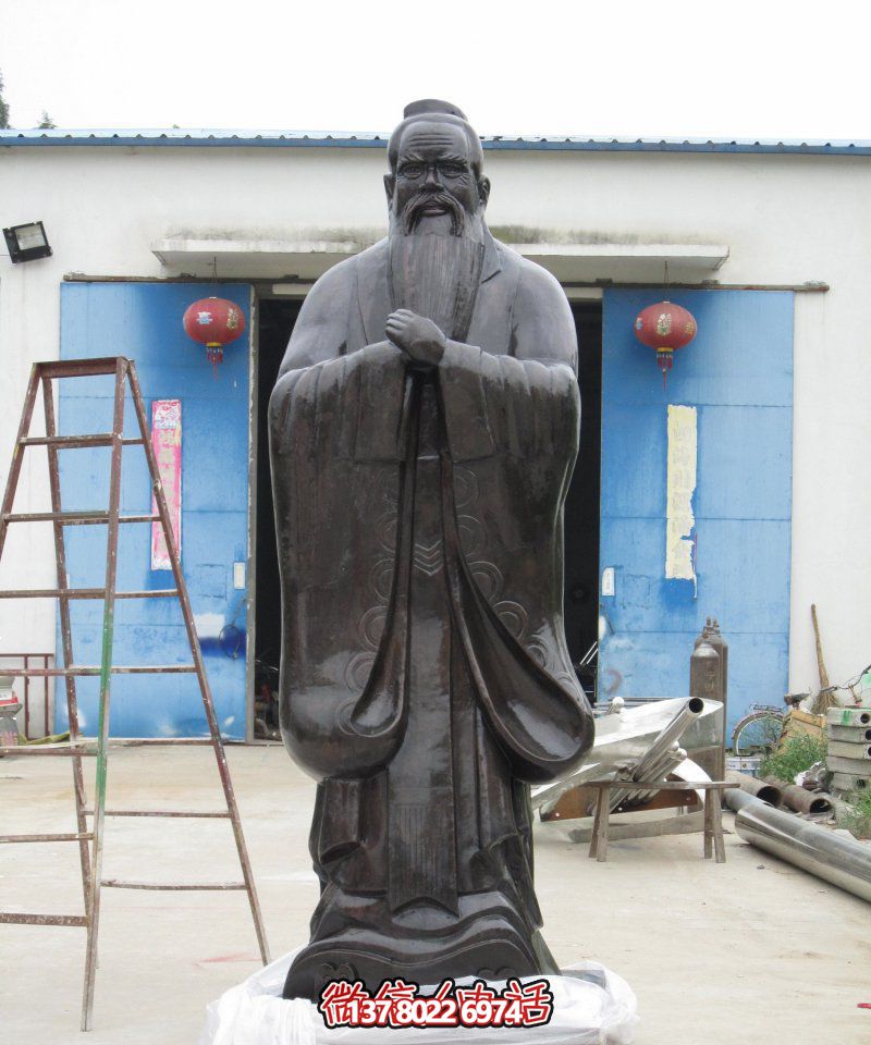 走進古典文化，探索老子青銅雕塑之美