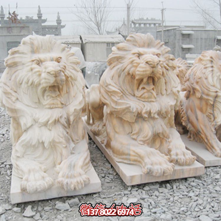 仿真獅子雕塑，為公園、動(dòng)物園帶來活力