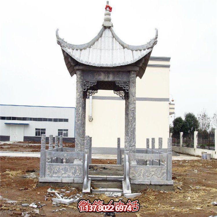 大理石石雕涼亭，為您的園林增添大型雕塑裝飾