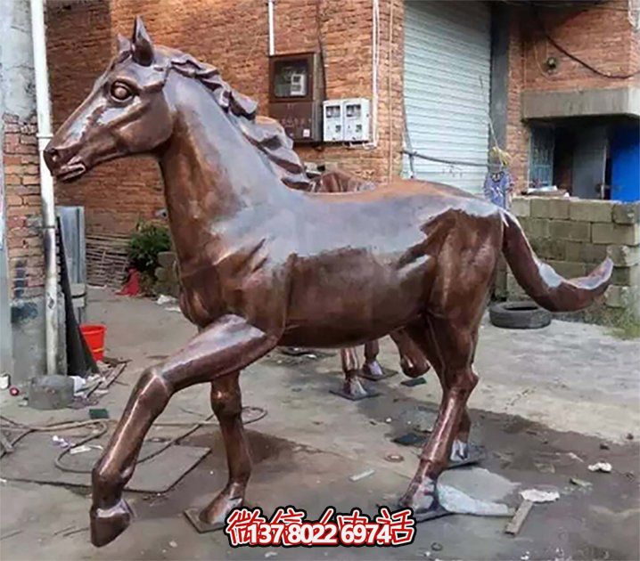 玻璃鋼動(dòng)物雕塑景觀擺放，美化城市廣場(chǎng)