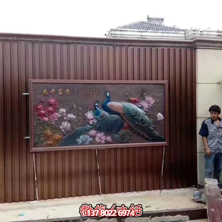中式風(fēng)格裝飾壁畫(huà)，讓您的家園更加富貴