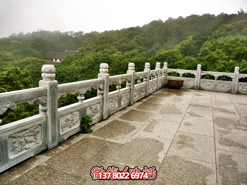 穿越古典，現(xiàn)代與古老相結(jié)合大理宮殿陽臺(tái)戶外石欄桿之旅