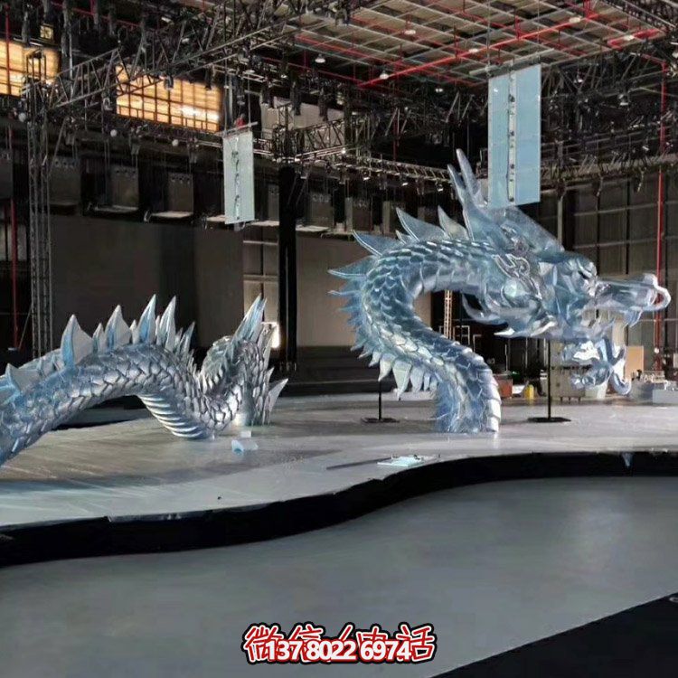 創(chuàng)意玻璃鋼龍雕塑，點(diǎn)亮景觀園林