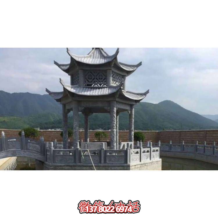 精美大理石雕塑涼亭，把藝術(shù)與實(shí)用完美結(jié)合
