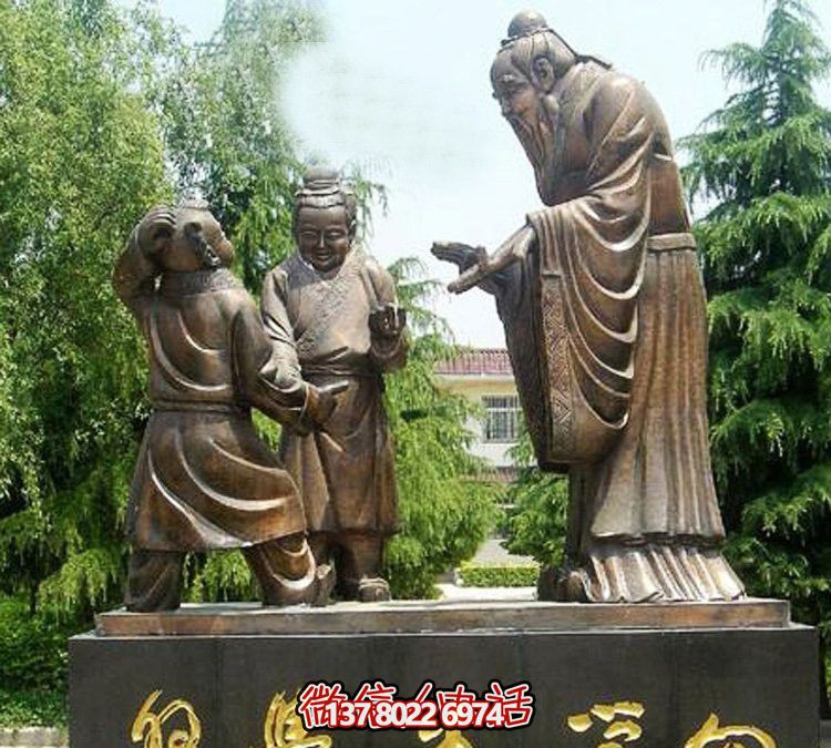 孔子玻璃鋼雕塑激發(fā)學生學習熱情 孔子玻璃鋼雕塑激發(fā)學生學習熱情