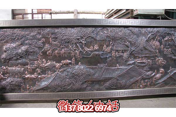 清明上河圖浮雕，欣賞千年藝術(shù)精髓
