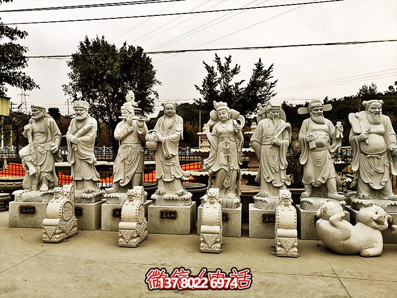 游覽大理古城，欣賞至尊神佛石雕八仙雕塑