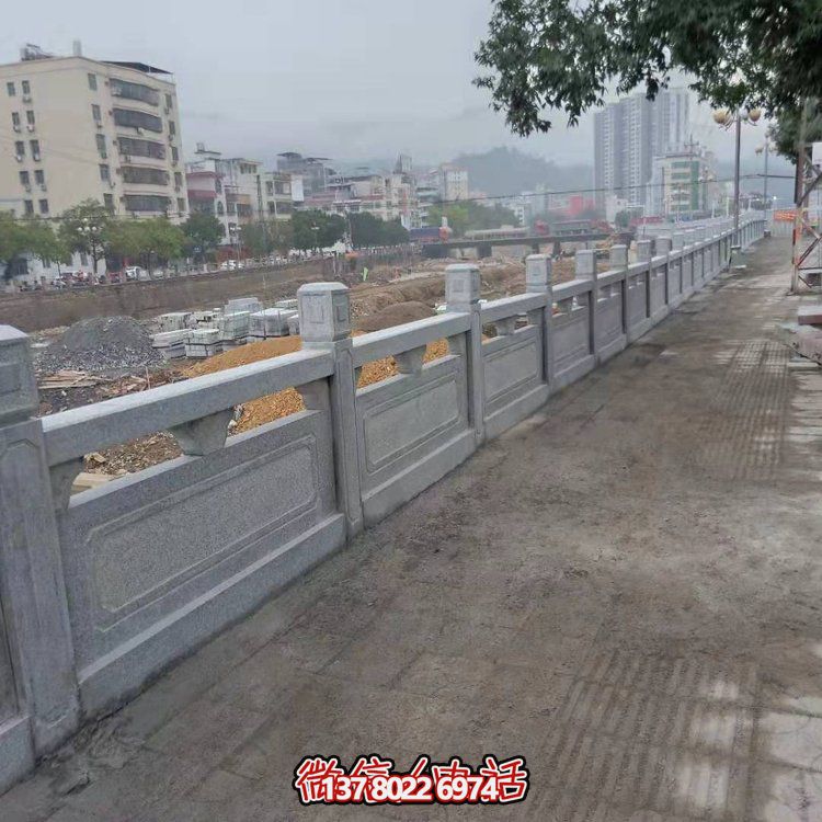 精美大理石雕塑圍欄，美化您的城市河道