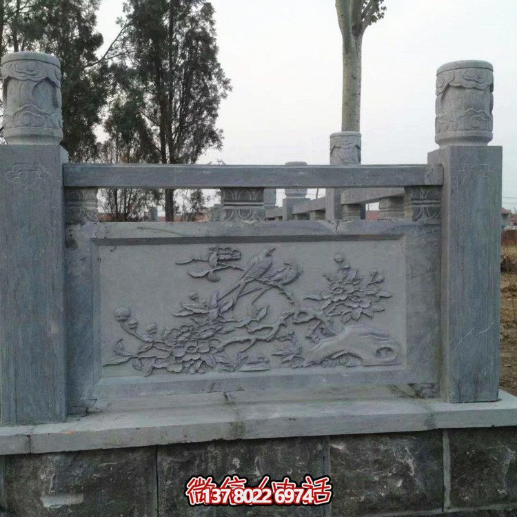 大理石石雕戶(hù)外園林景觀浮雕欄桿欄板雕塑