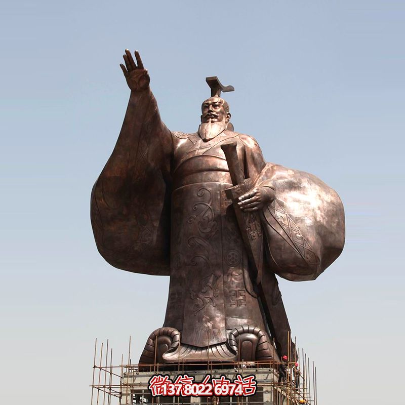 大型景區(qū)歷史名人秦始皇銅雕景觀(guān)塑像 大型景區(qū)歷史名人秦始皇銅雕景觀(guān)塑像